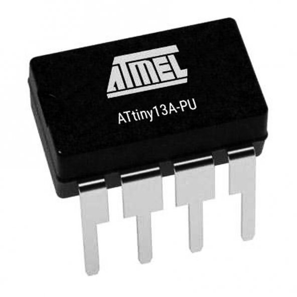 ATtiny13A-PU 8-Bit 20MHz Mikrodenetleyici DIP-8