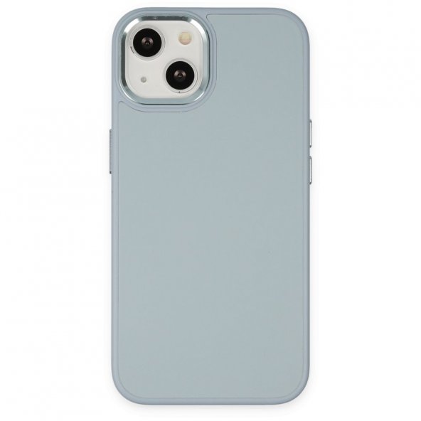 iPhone 14 Plus Kılıf Asya Deri Silikon - Sierra Blue
