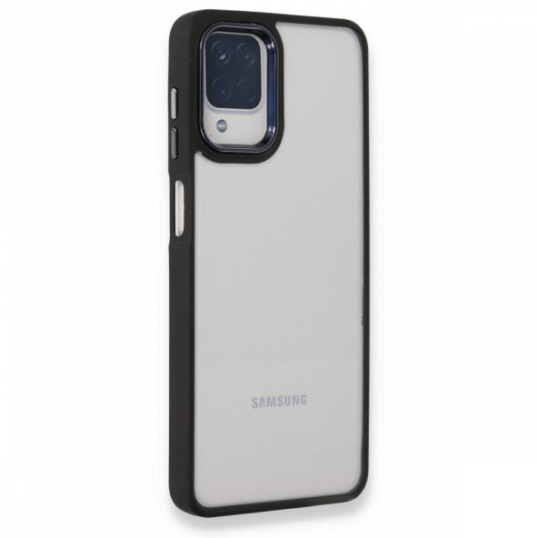 Samsung Galaxy M12 Kılıf Dora Kapak - Siyah