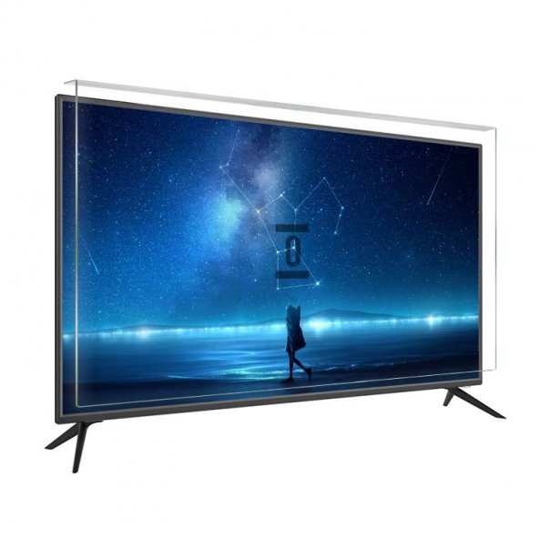 Bestomark Kristalize Panel LG 32LM6370PLA Tv Ekran Koruyucu Düz (Flat) Ekran
