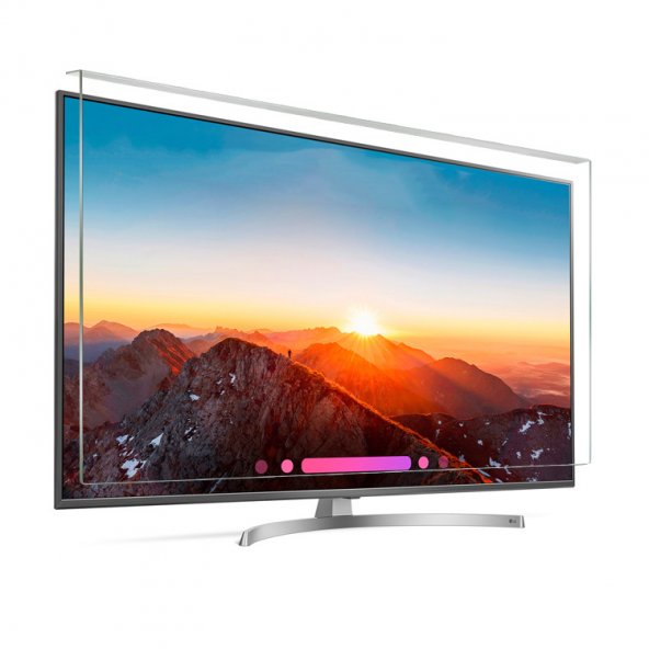 Bestomark Kristalize Panel Axen AX40DAB1705 Tv Ekran Koruyucu Düz (Flat) Ekran