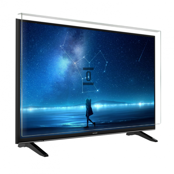 Bestomark Kristalize Panel Nordmende NM42250 Tv Ekran Koruyucu Düz (Flat) Ekran