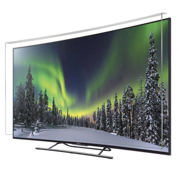 Bestomark Kristalize Panel Philips 65OLED973 Tv Ekran Koruyucu Düz (Flat) Ekran
