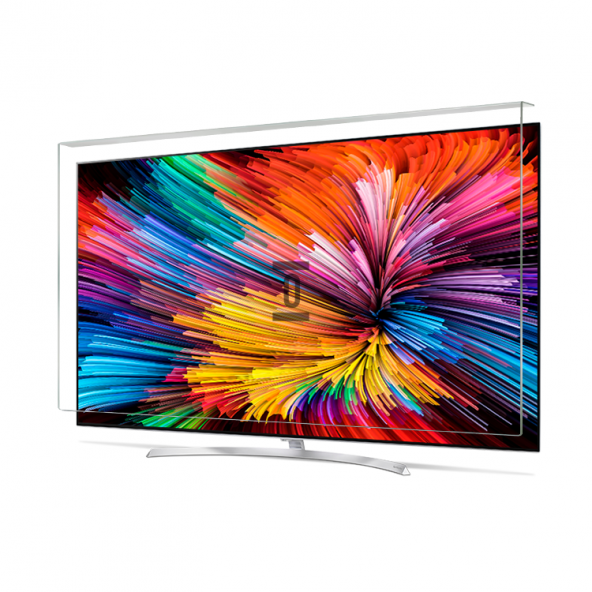 Bestomark Kristalize Panel Sharp LC-60UQ10E Tv Ekran Koruyucu Düz (Flat) Ekran