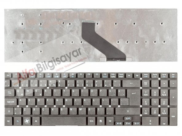 Acer Aspire E5-521 E5-521G E5-531 E5-531G Klavye Tuş Takımı Siyah Renk Q-TR A++