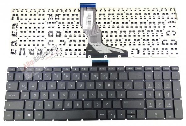 HP 15-da2020nt 9CM07EA 15-da2020nt 9CP02EA Klavye Notebook Tuş Takımı Q-Tr