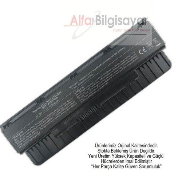 Asus ROG GL551JW-DS74 Batarya Pil Güçlendirilmiş A+++Kalite