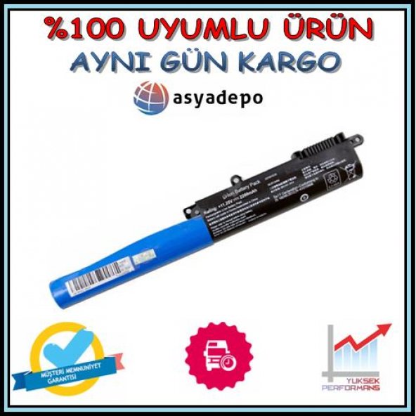 Asus X540Y Batarya Pil YB4856