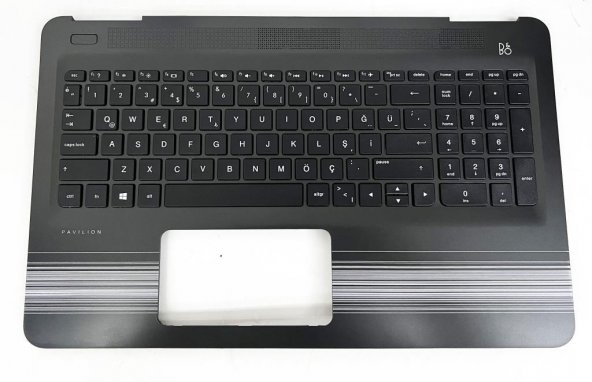 HP Pavilion 15-au004nt W7S46EA klavye + üst kasa takım palmrest