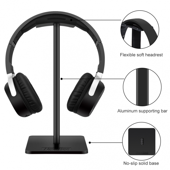 LESGO Oyuncu Kulaklık Standı -gamer Headset Stand (Kulaklık Yoktur)