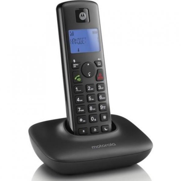 Motorola T401+ Handsfree Dect Telsiz Telefon Siyah