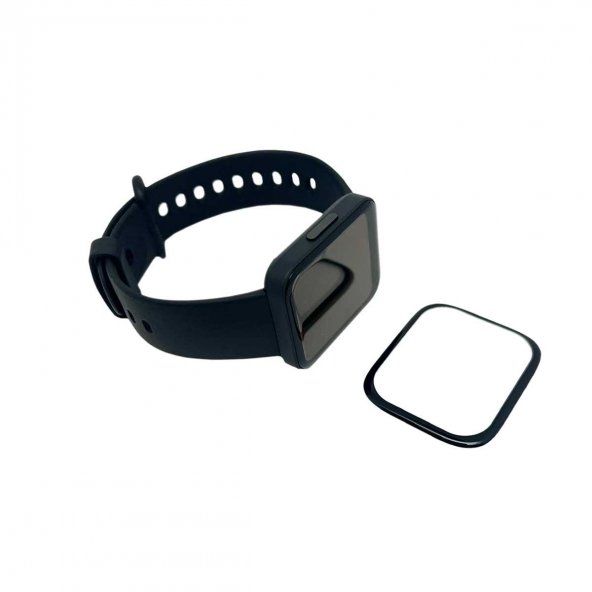 Apple Watch 45 mm 5D Nano Tam Kaplama Ekran Koruyucu Jelatin