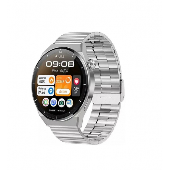 Zuidid Smart Watch 1 5 İnç Çift Kordonlu Kablosuz Şarjlı Akıllı Saat