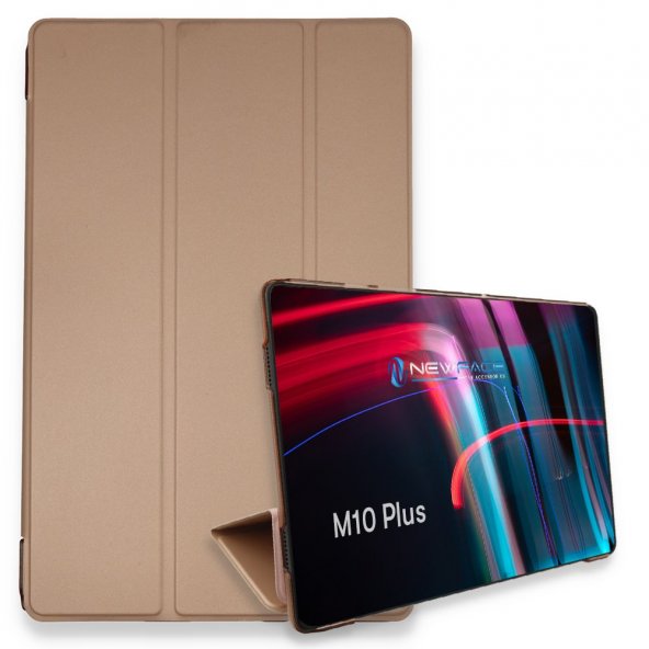 Lenovo M10 FHD Plus X606F Kılıf Tablet Smart Kılıf - Rose Gold