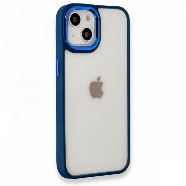 iPhone 14 Kılıf Dora Kapak - Mavi