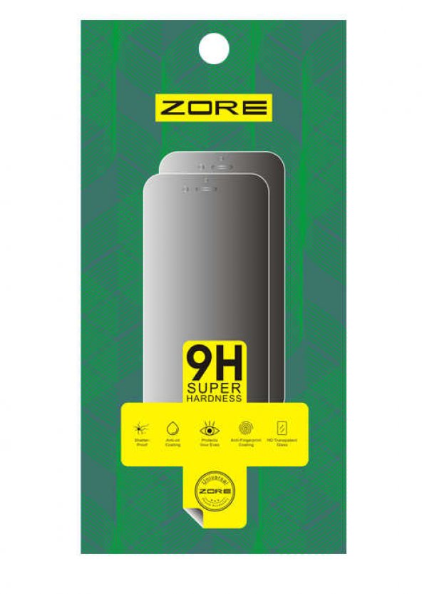 Asus Zenfone Max Pro ZB602KL Ekran Koruyucu Kısa Temperli 9h Sert Kırılmaz Cam Koruma (MAXİ)
