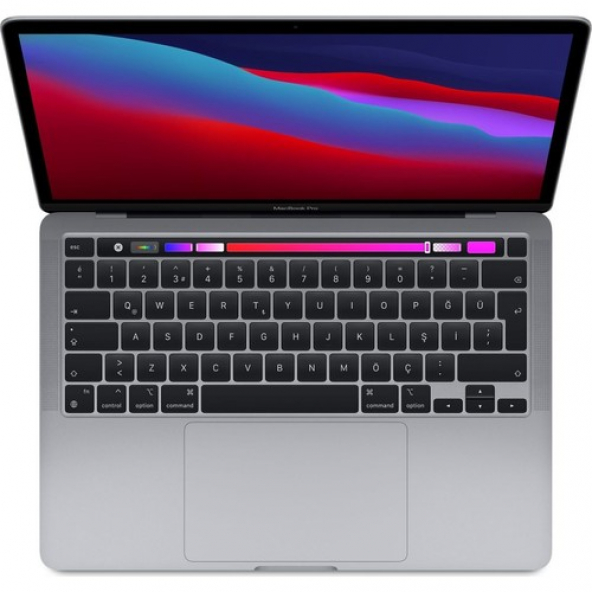 Apple MacBook Pro M1 Çip 8GB 256 SSD 13" QHD Taşınabilir Bilgisayar Uzay Grisi