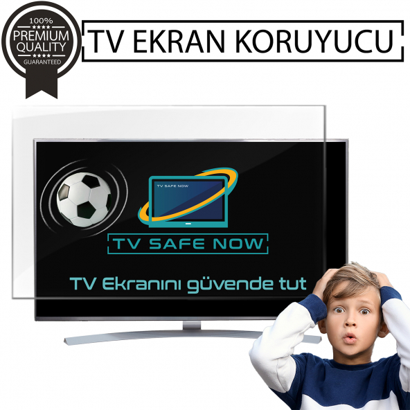 TVSAFENOW 77 inç 195 Ekran TV Ekran Koruyucu TVSFNW77