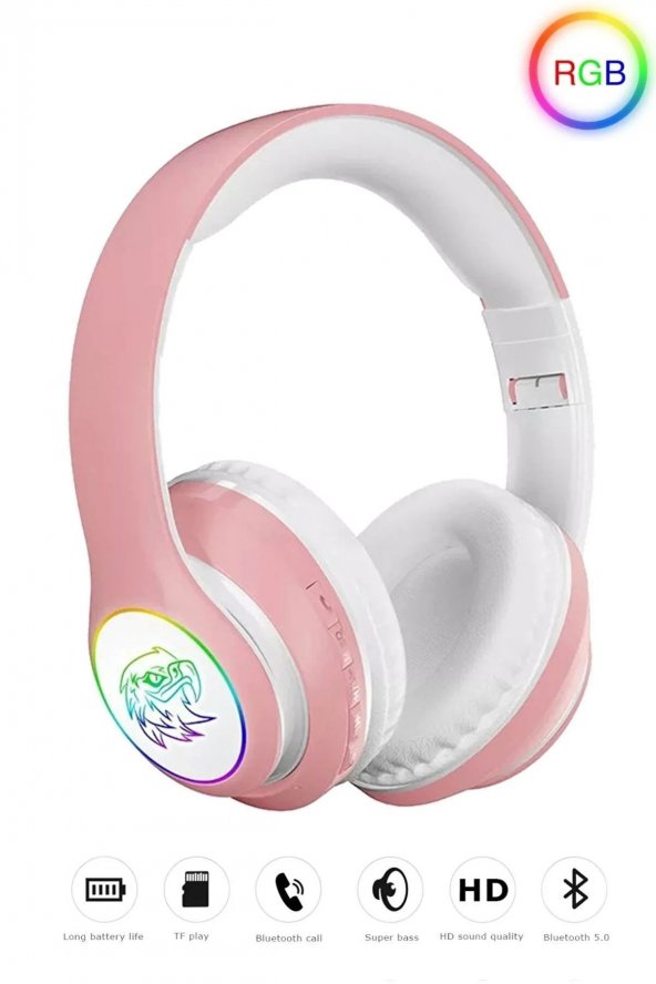 Samsung Galaxy A02 M02 Uyumlu Katlanabilir Kulaküstü Kulaklık Radyo