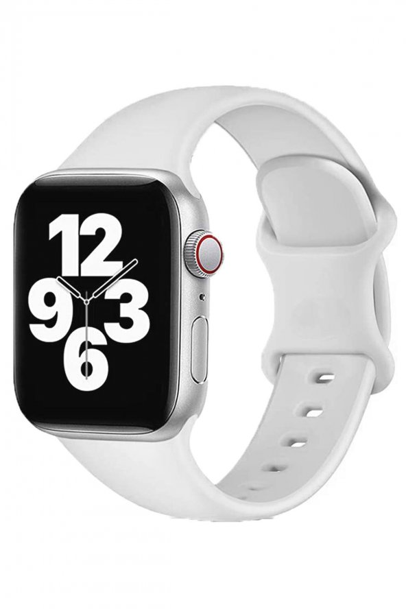 Kordon Apple Watch 1-2-3-4-5 Uyumlu Yüksek Kalite Silikon Kayış 42mm /44mm