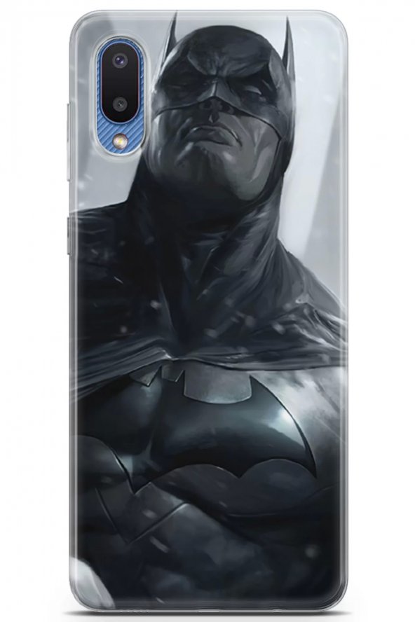 Samsung Galaxy A02 Uyumlu Kılıf DC 08 Baskılı Batman DC