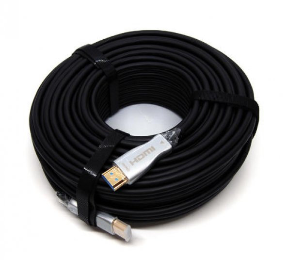 Beek BC-DSP-HA-MM-AOC-40-1 40 Mt HDMI to HDMI 2.0 4K 60Hz AOC Aktif Fiber Optik HDMI Kablo
