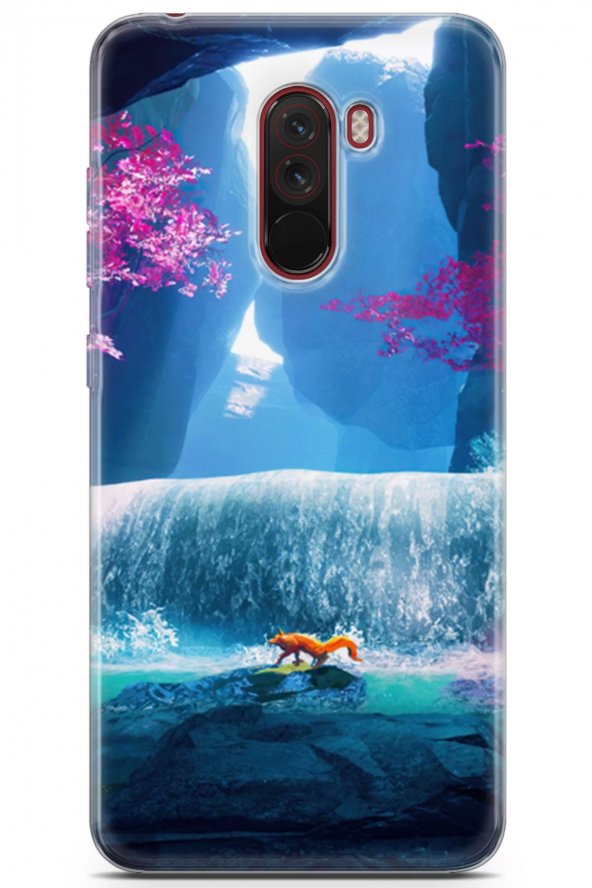 Xiaomi Pocophone F1 Uyumlu Kılıf Neo 05 Cover Tilki