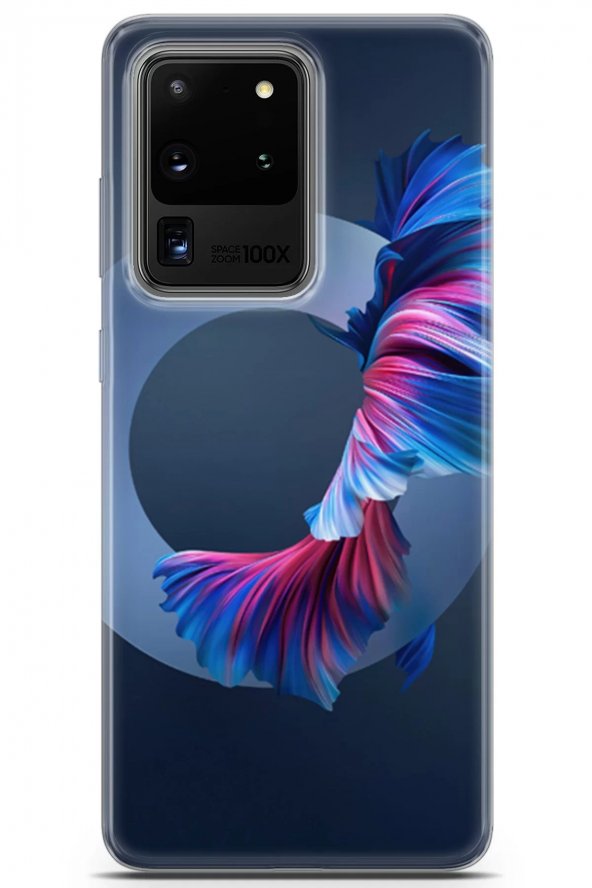 Samsung Galaxy S20 Ultra Uyumlu Kılıf Tron 10 Tasarımlı Kanat