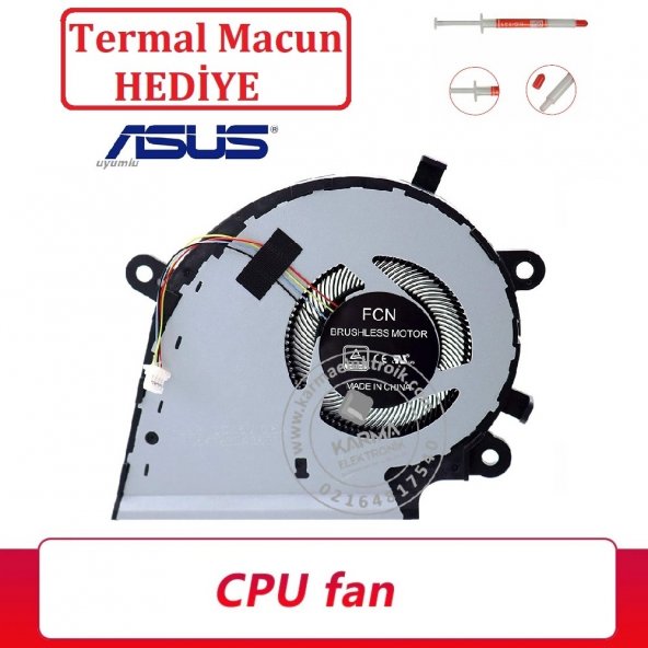 Asus Rog Strix G531GT G531GT1-AL264T CPU İşlemci Fanı