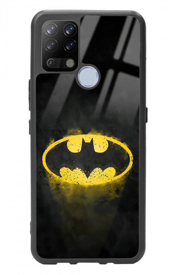 Tecno Pova Yellow Batman Tasarımlı Glossy Telefon Kılıfı