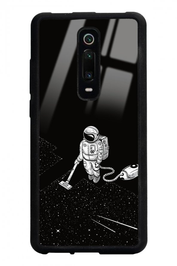 Xiaomi Mi 9t Astronot Tatiana Tasarımlı Glossy Telefon Kılıfı