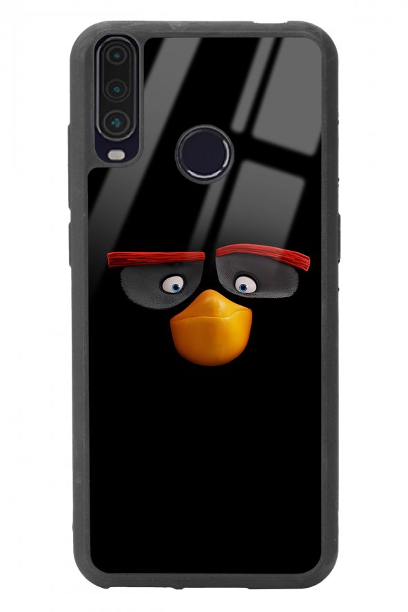 General Mobile Gm 10 Black Angry Birds Tasarımlı Glossy Telefon Kılıfı