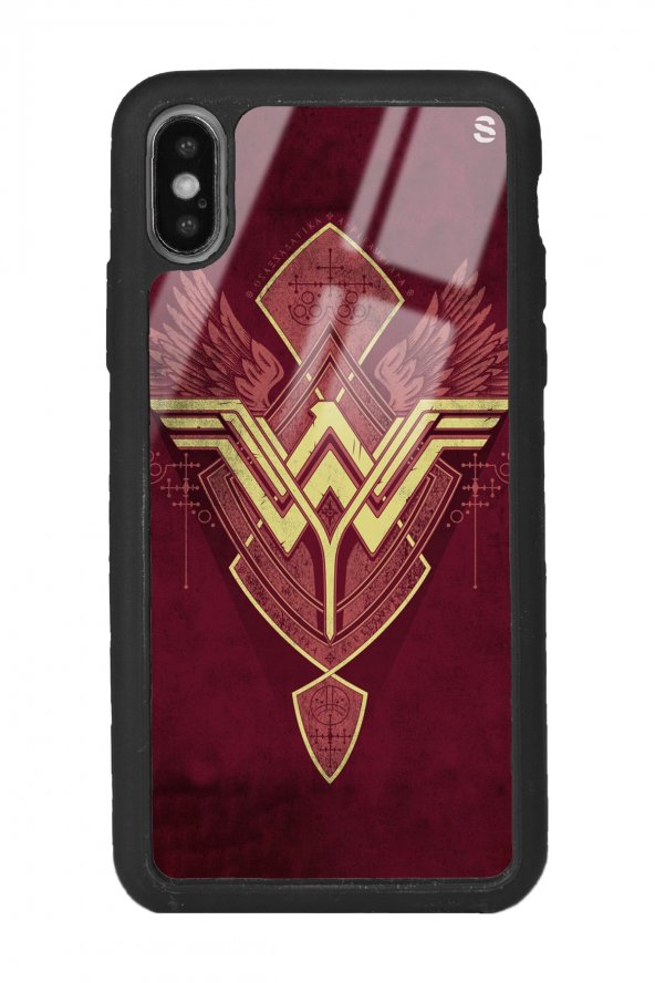 Iphone X - Xs Wonder Woman Tasarımlı Glossy Telefon Kılıfı
