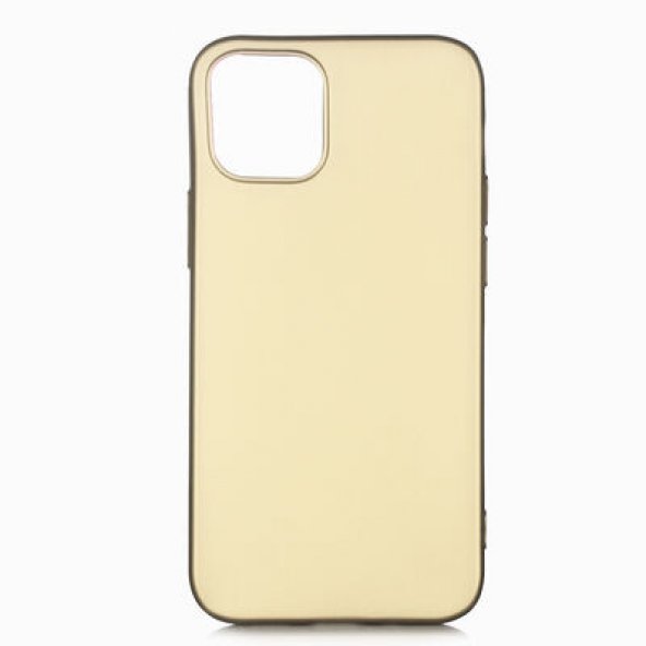 Apple iPhone 12 Mini Uyumlu Kapak Klasik Mat Renkli Yumuşak Premier Silikon Kılıf