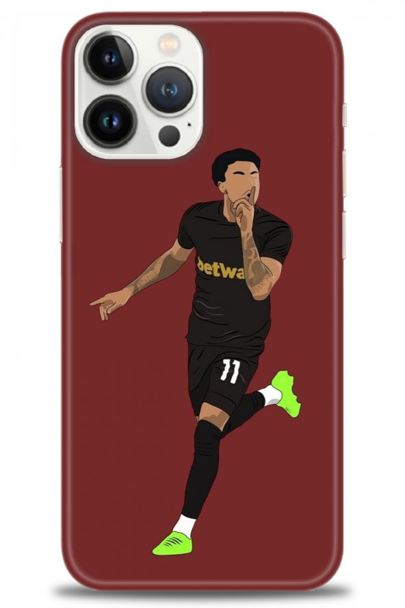 iPhone 14 Pro Max Kılıf HD Baskılı Kılıf - Futbolcu