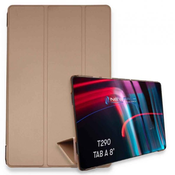 Samsung Galaxy T290 Tab A 8 Kılıf Tablet Smart Kılıf - Rose Gold