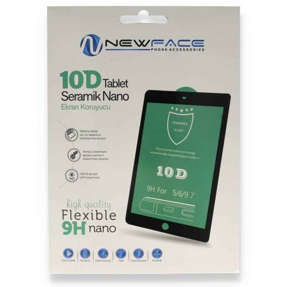 Samsung Galaxy T970 Tab S7 Plus 12.4 Tablet 10D Seramik Nano
