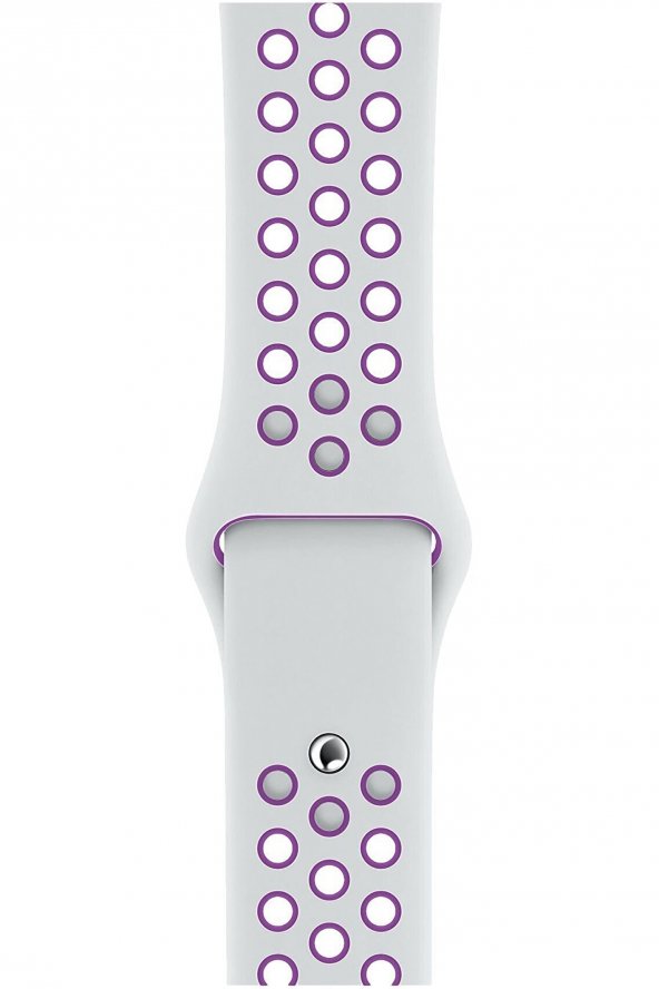 TECHNOMEN Apple Watch Nike 42-44-45 mm A Kalite Bileklik Spor Band Delikli Kordon T500 DT No 1 MG37 T700s