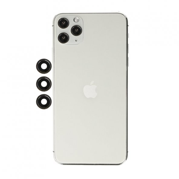 iPhone 11 Pro Shine Kamera Lens - Siyah
