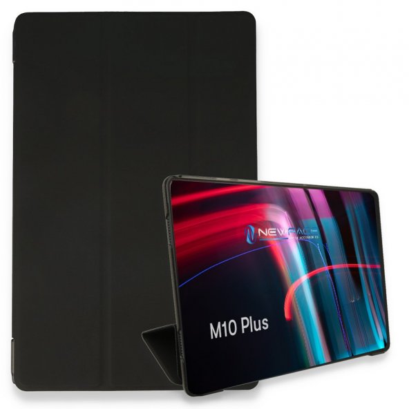 Lenovo M10 FHD Plus X606F Kılıf Tablet Smart Kılıf - Siyah