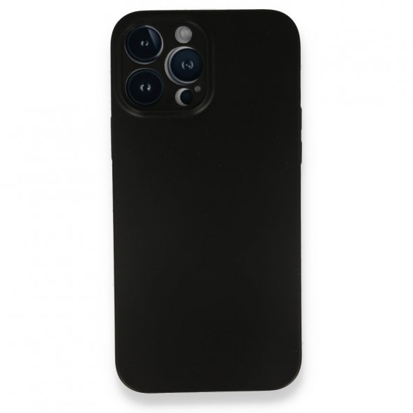 iPhone 14 Pro Kılıf PP Ultra İnce Kapak - Siyah