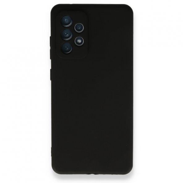 Samsung Galaxy A33 5G Kılıf First Silikon - Siyah DH8381
