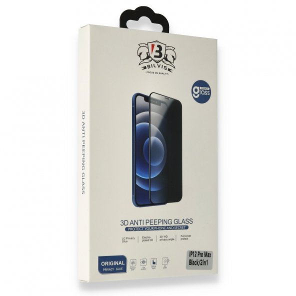 İphone 7 Plus Bilvis Hayalet Cam Ekran Koruyucu - Beyaz