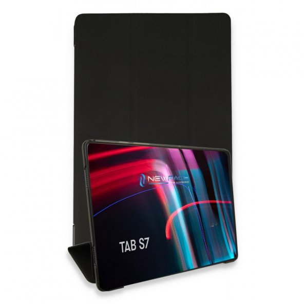 Samsung Galaxy T870 Tab S7 11 Kılıf Tablet Smart Kılıf - Siyah