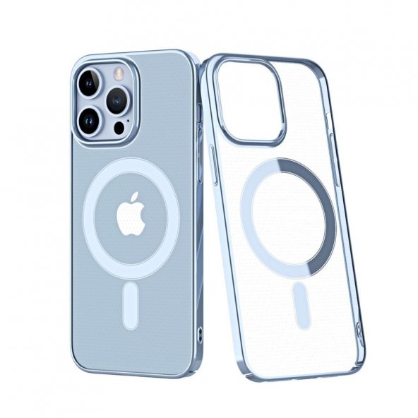 iPhone 14 Pro Kılıf Element Magneticsafe Sert Kapak - Sierra Blue