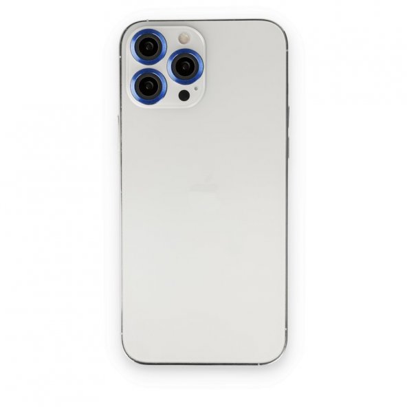 iPhone 14 Pro Metal Kamera Lens - Lacivert