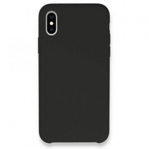 iPhone XS Max Kılıf Lansman Legant Silikon - Siyah
