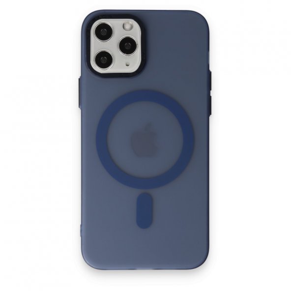 Xml Dünyası iPhone 11 Pro Kılıf Lodos Magneticsafe Mat Kapak - Mavi