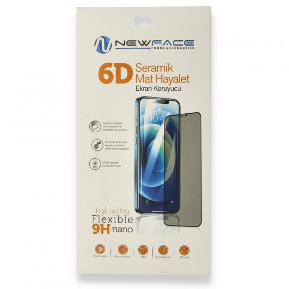 Samsung Galaxy M13 6D Mat Seramik Hayalet Nano Ekran Koruyucu