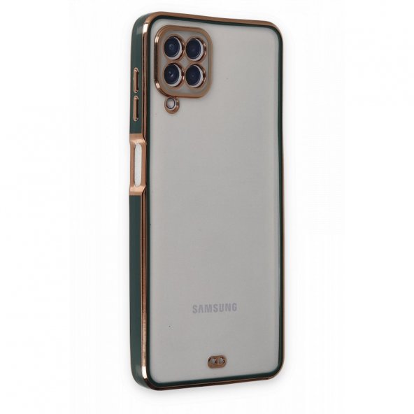 Samsung Galaxy M32 Kılıf Liva Silikon - Yeşil